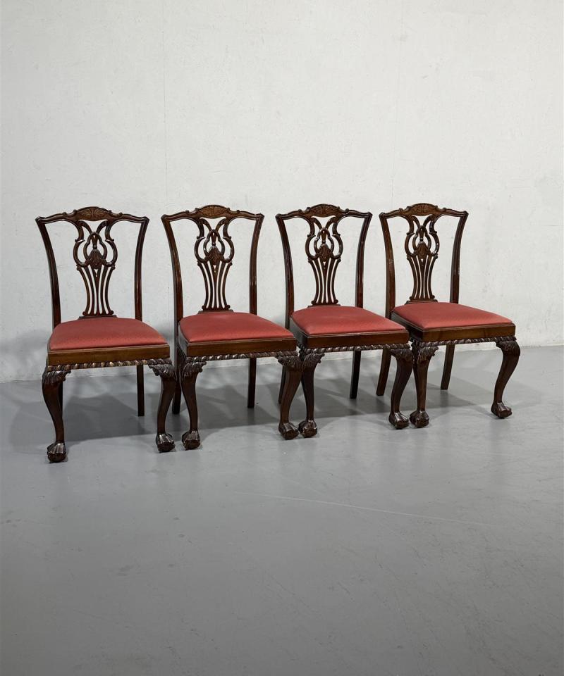 Chippendale tuolit (4kpl)