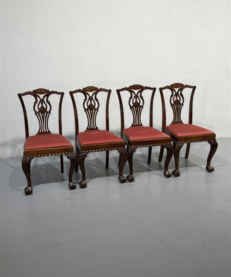 Chippendale tuolit (4kpl)