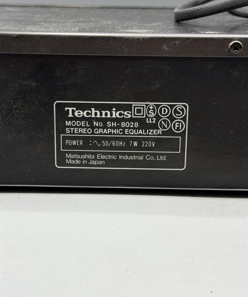 Technics SH-8028 Stereo Graphic Equalizer