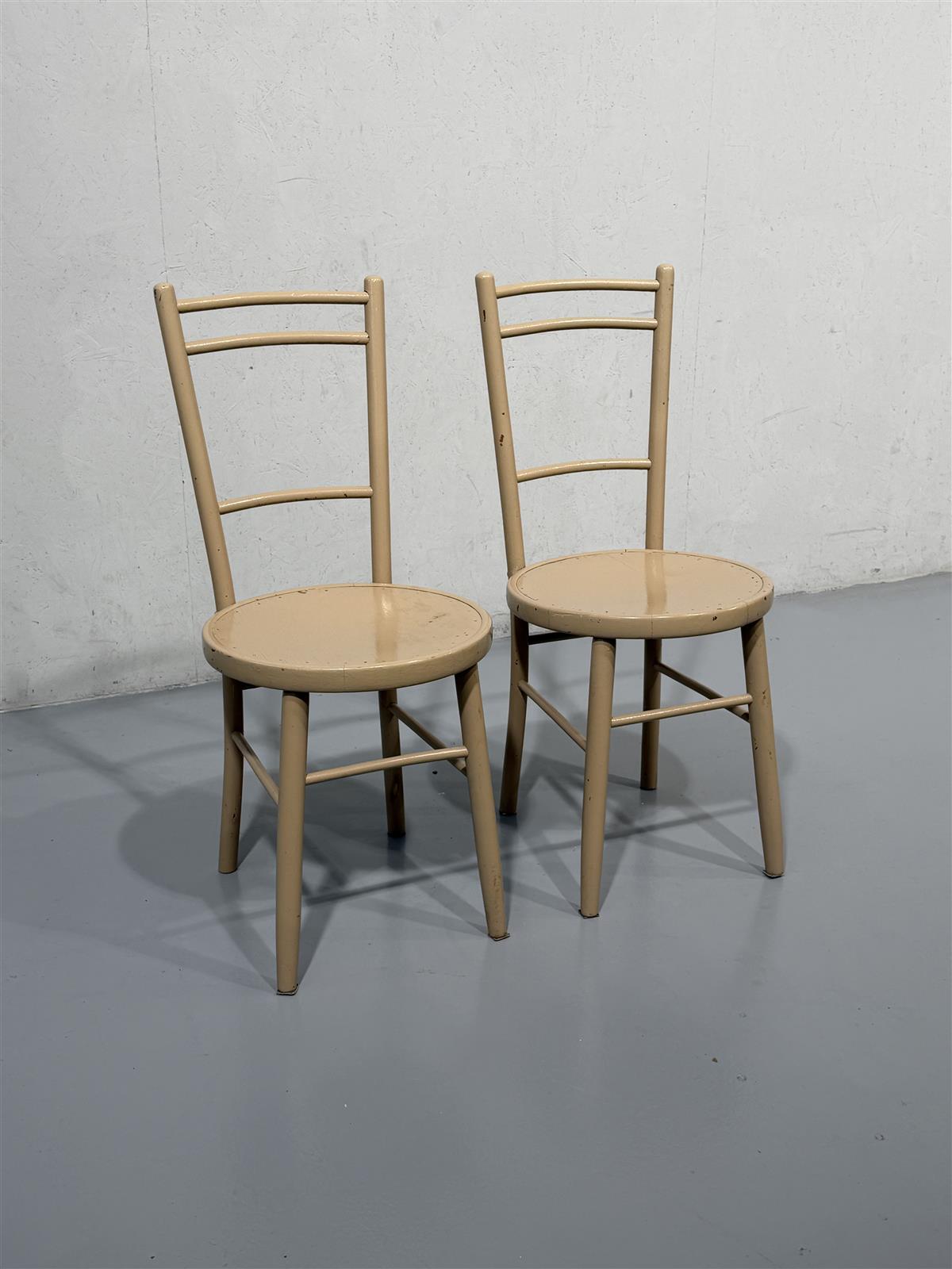 Vintage tuolit (2kpl) beige