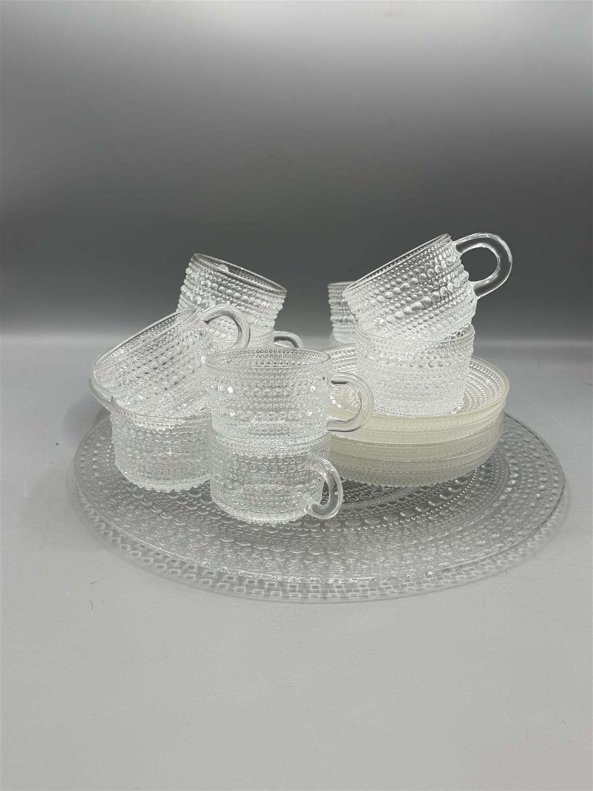 Iittala Kastehelmi lasiastiat (17 osaa)