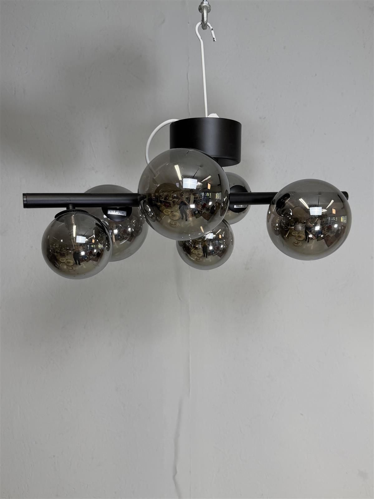 Scan Lamps Molekyl-7 kattovalaisin mattamessinki