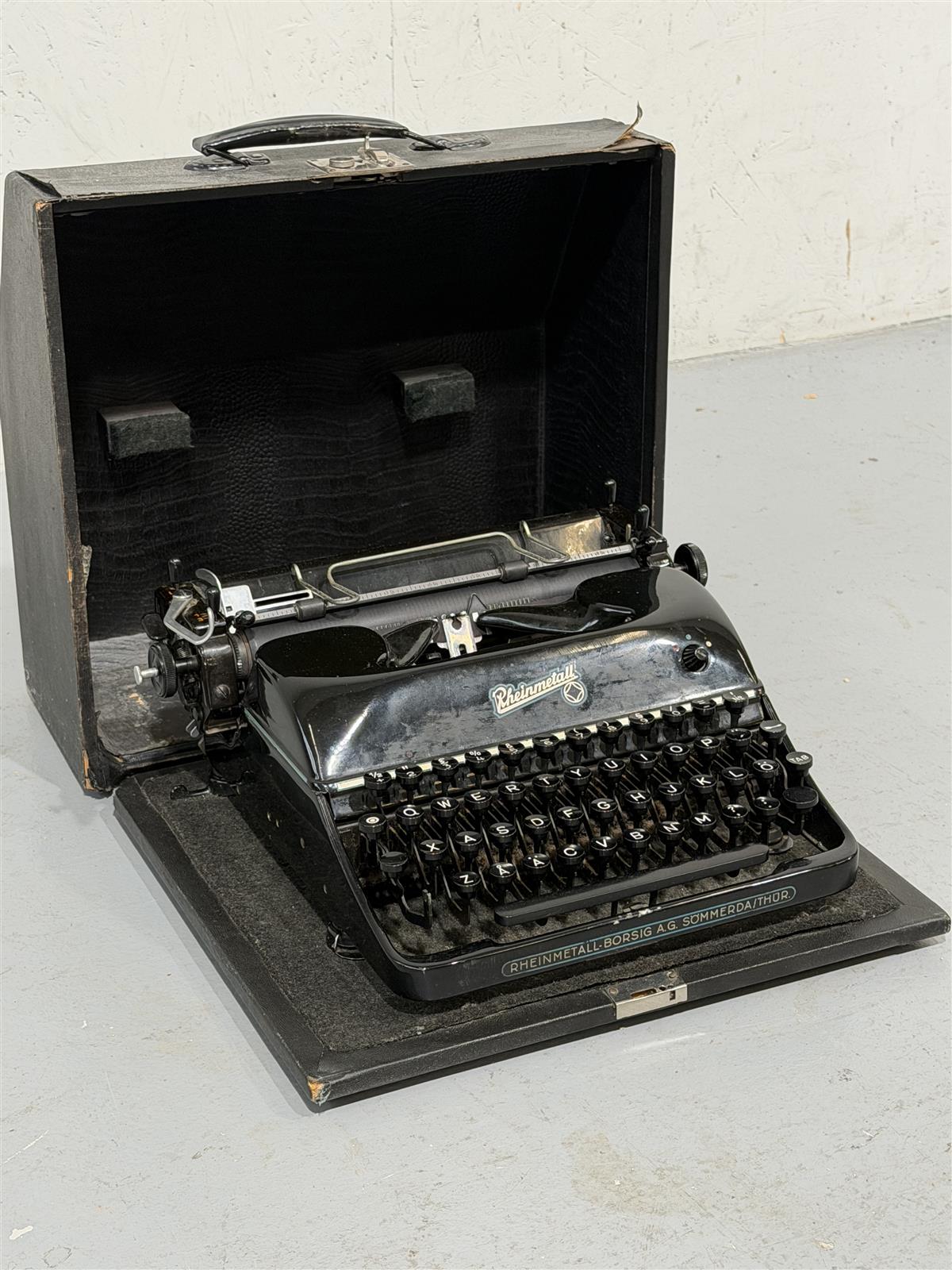 Rheinmetall vintage kirjoituskone