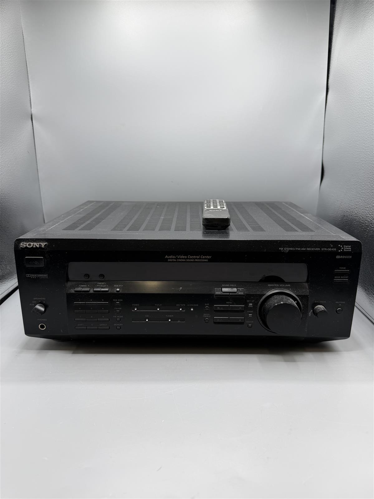 Sony STR-DE435 FM Stereo/FM-AM Receiver
